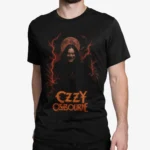 Ozzy Osbourne - Prince of Lightning | Muzyczna koszulka męska | T-shirt czarny