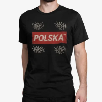 Koszulka Patriotyczna Streetwear BIAŁOCZERWONI – POLSKA™ GRAFFITI