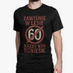 60 - Zawiśnie w lesie każdy kto doniesie | Gangsterska koszulka męska