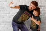 Nosacz budowlaniec – Dzień bez fuchy to dzień stracony | Śmieszna koszulka dla budowlańca | T-shirt czarny