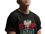 STOP Banderowskiemu Faszyzmowi | Patriotyczna koszulka męska
