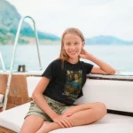 Pedro Pascal – Merry but Deadly | Świąteczna edycja | Popkulturowa koszulka dziecięca