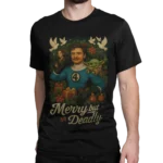 Pedro Pascal – Merry but Deadly | Świąteczna edycja | Popkulturowa koszulka męska