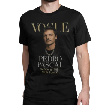 Pedro Pascal Vogue Bootleg – Daddy Is The New Black | Filmowa koszulka