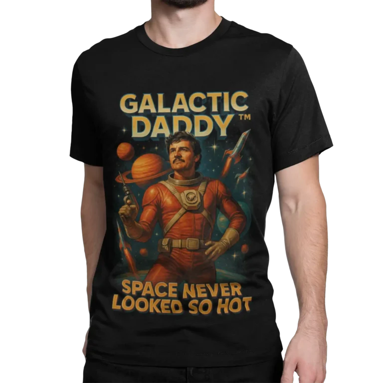 Pedro Pascal „Galactic Daddy” – Space Never Looked So Hot | Filmowa koszulka