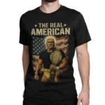 Hulk Hogan - The Real American | T-shirt WWE dla fanów wrestlingu | Koszulka