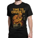 Hulk Hogan - Time to Crush It | T-shirt WWE dla fanów wrestlingu | Koszulka