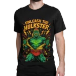 Hulk Hogan - Unleash the Hulkster | T-shirt WWE dla fanów wrestlingu | Koszulka