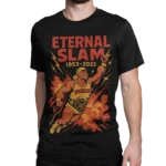 Hulk Hogan „Eternal Slam 1953–2025” – hołd dla legendy | T-shirt WWE dla fanów wrestlingu | Koszulka