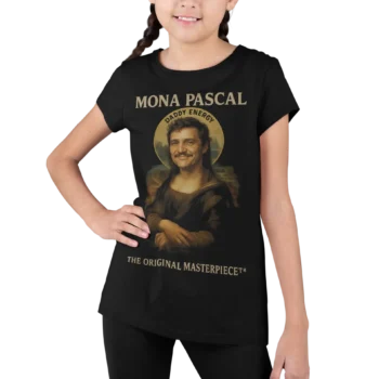 Pedro Pascal Mona Lisa „Mona Pascal” | Filmowa koszulka dziecięca