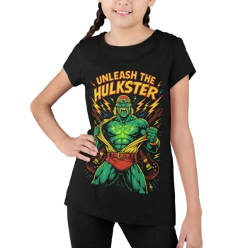 Hulk Hogan - Unleash the Hulkster | T-shirt WWE dla fanów wrestlingu | Koszulka