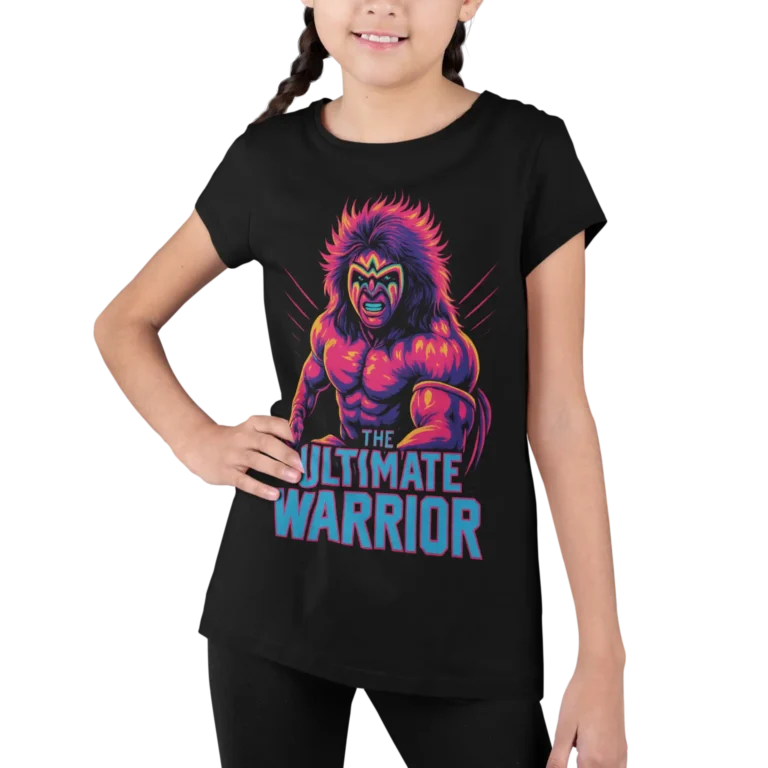 The Ultimate Warrior | T-shirt WWE dla fanów wrestlingu | Koszulka