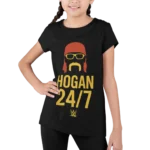 Hulk Hogan 24/7 | T-shirt WWE dla fanów wrestlingu | Koszulka dla dziecka