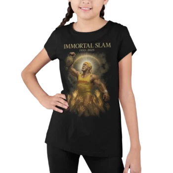 Hulk Hogan - Immortal Slam | T-shirt WWE dla fanów wrestlingu | Koszulka