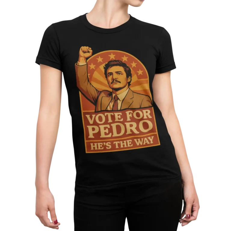 Pedro Pascal - Vote for Pedro | Viralowy t-shirt z aktorem | Filmowa koszulka