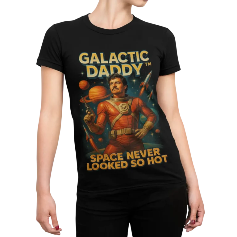 Pedro Pascal „Galactic Daddy” – Space Never Looked So Hot | Filmowa koszulka