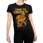 Hulk Hogan – Time to Crush It | T-shirt WWE dla fanów wrestlingu | Koszulka