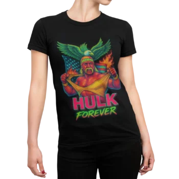 Hulk Hogan Forever | T-shirt WWE dla fanów wrestlingu | Koszulka