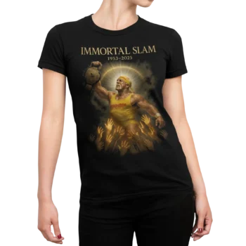 Hulk Hogan - Immortal Slam | T-shirt WWE dla fanów wrestlingu | Koszulka