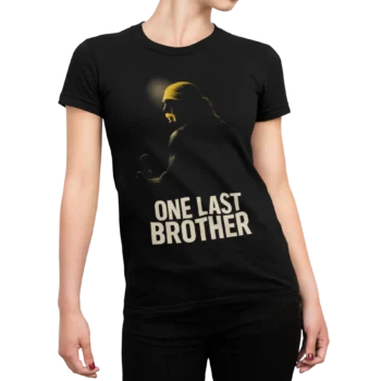 Hulk Hogan - One Last Brother | T-shirt WWE dla fanów wrestlingu | Koszulka damska