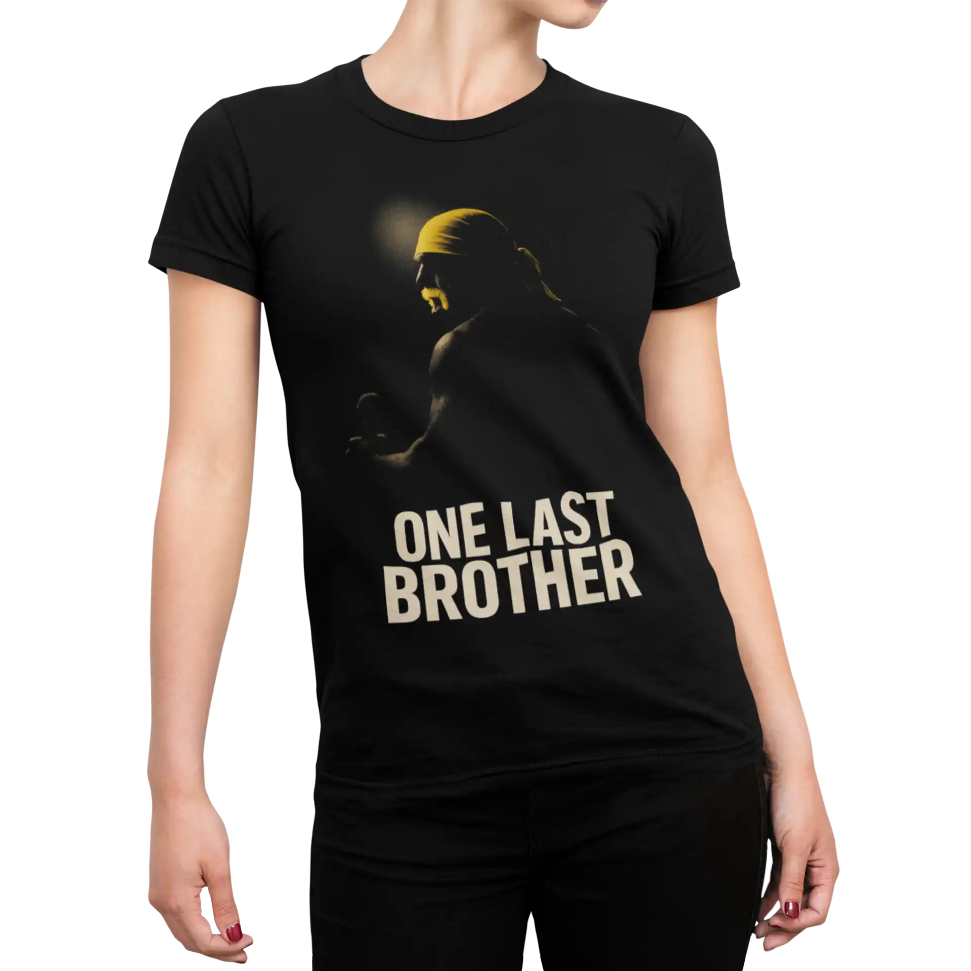 Hulk Hogan - One Last Brother | T-shirt WWE dla fanów wrestlingu | Koszulka damska Hulk Hogan - One Last Brother | T-shirt WWE dla fanów wrestlingu | Koszulka damska
