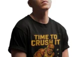 Hulk Hogan – Time to Crush It | T-shirt WWE dla fanów wrestlingu | Koszulka