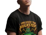 Hulk Hogan – Unleash the Hulkster | T-shirt WWE dla fanów wrestlingu | Koszulka