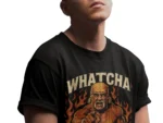 Hulk Hogan – Whatcha Gonna Do Forever | T-shirt WWE dla fanów wrestlingu | Koszulka męska