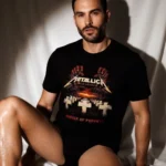 master of puppets t-shirt męski