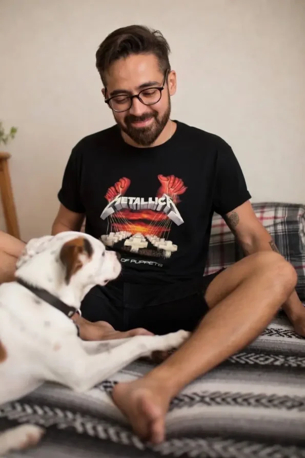 Metallica master of puppets koszulka męska koncertowa okładka cover albumu