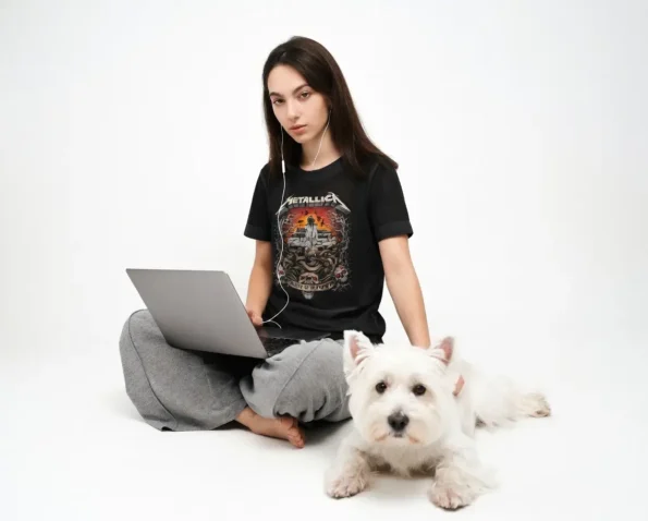 władca marionetek metallica koszulka damska