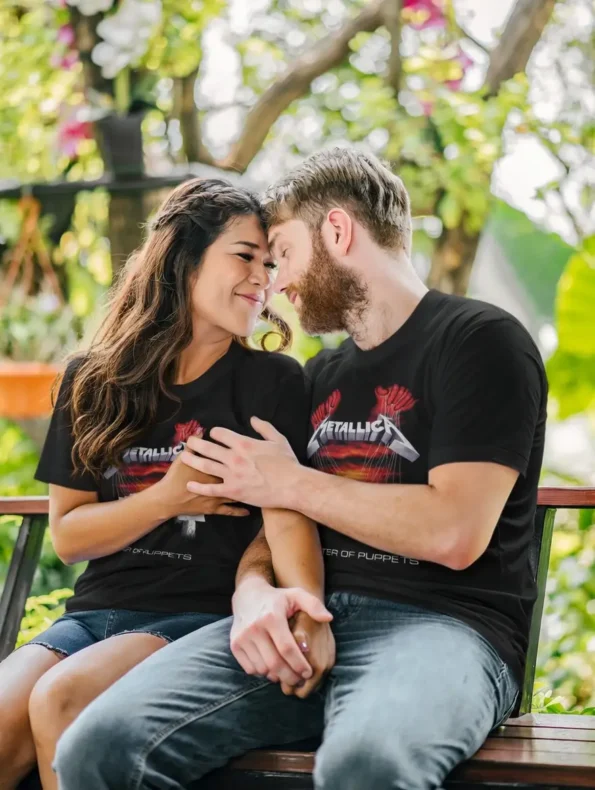 koszulki metallica dla par na koncert w polsce