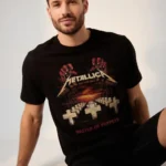 master of puppets t-shirt męski