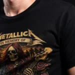 Koszulka Metallica Cliff Burton In Memory Of 1962-1986 | Męska koszulka rockowa dla gitarzysty