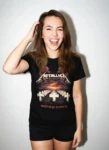 master of puppets t-shirt damski