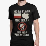 Koszulka Nie Mój Prezydent Karol Nawrocki | Polityczna koszulka męska