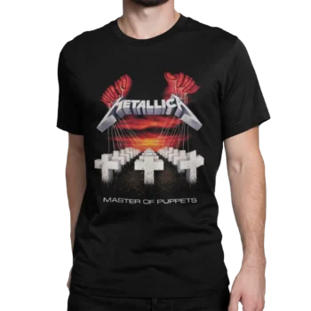 metallica master of puppets koszulka męska dla fana