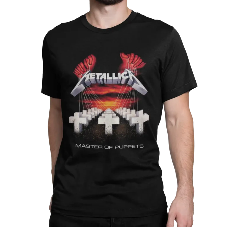 metallica master of puppets koszulka męska dla fana