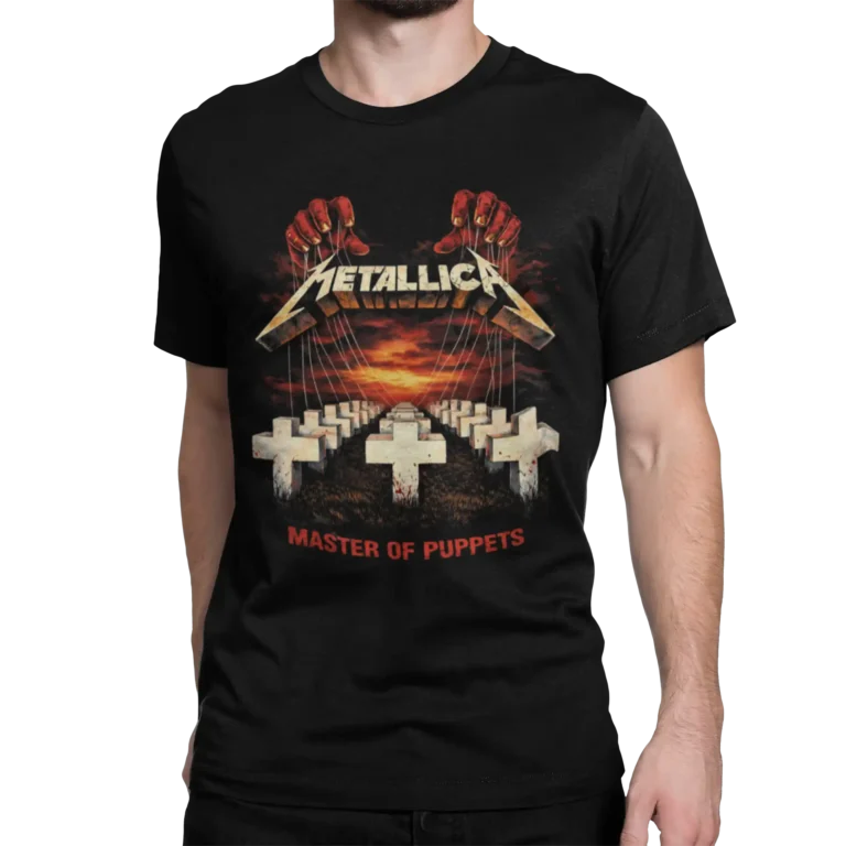 master of puppets t-shirt męski