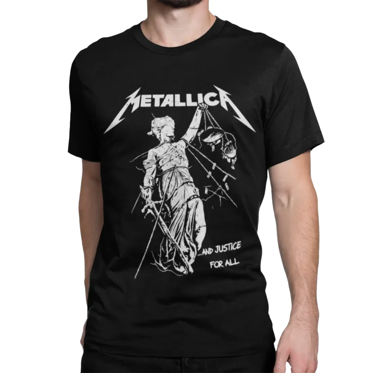 metallica koszulka męska dla mężczyzn na koncert