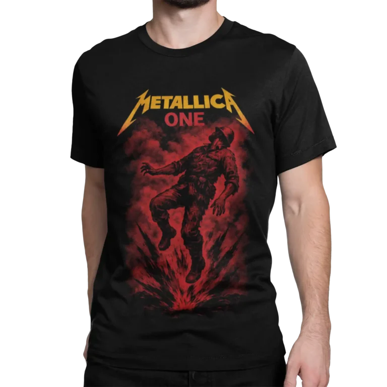 Koszulka Metallica ONE – legendarny motyw, mocny klimat | Męska koszulka muzyczna