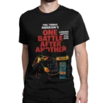 Koszulka One Battle After Another (Jedna bitwa po drugiej) | Filmowa koszulka męska z Leonardo DiCaprio