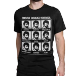 Emocje Chucka Norrisa | Śmieszna filmowa koszulka męska