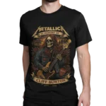 Koszulka Metallica Cliff Burton In Memory Of 1962-1986 | Męska koszulka rockowa dla gitarzysty