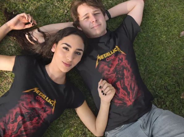 Metallica One koszulka dla par koncertowa