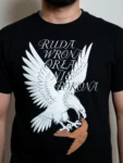 Ruda wrona orła nie pokona | Męska koszulka patriotyczna z orłem i wroną