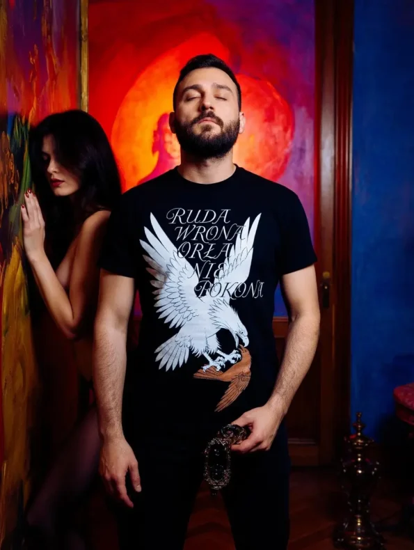 ruda wrona orła nie pokona koszulka męska
