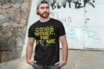Koszulka Władimir Putin – Co ma wisieć nie utonie | Polityczny t-shirt męski antywojenny