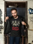 Koszulka Chuck Norris One Kick No Sequel – czarna koszulka z nadrukiem | t-shirt męski