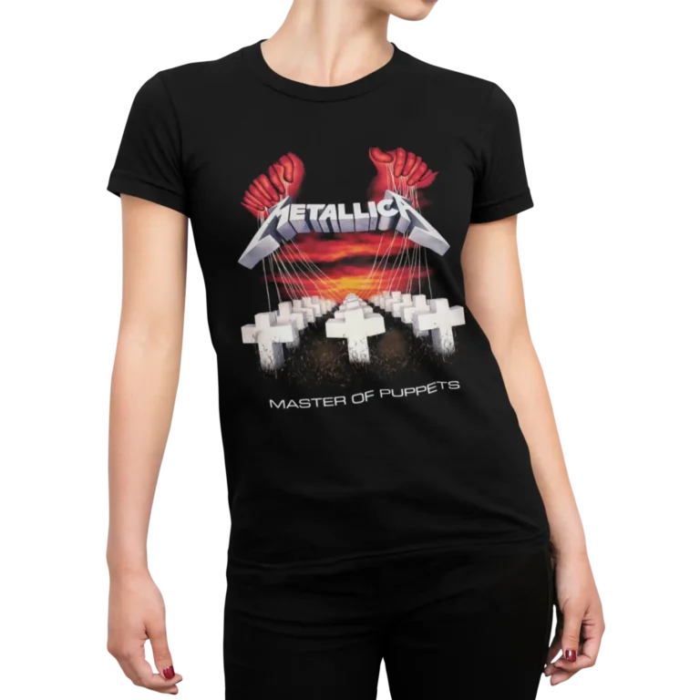 Koszulka Master of Puppets Metallica damska